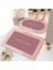 Pembe Çifti 50X80 cm Süper Emici Banyo Paspas Çabuk Kuruyan Banyo Halısı Kaymaz Giriş Paspas Nappa Cilt Paspaslar Tuvalet Halı Ev Dekor (Yurt Dışından) 1