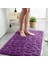 G 40X60 cm 60X40 cm Arnavut Kaldırımı Banyo Banyo Paspas Ayak Mat Kabartmalı Taş Bellek Köpük Işlemeli Banyo Emici Kaymaz Zemin Mat (Yurt Dışından) 3
