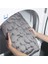 Gri 50X80 cm Ev Banyo Paspas Kaymaz Çakıl Halı Emici Lavabo Yatak Odası Zemin Tuvalet Bellek Köpük Yıkanabilir Halı Banyo Dekor Mat (Yurt Dışından) 3