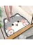 Kedi 60X90 cm Sevimli Karikatür Banyo Emici Ped Halı Oval Diatom Çamur Su Emici Banyo Paspas Çabuk Kuruyan Kaymaz Tuvalet Paspaslar (Yurt Dışından) 2
