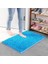 Göl Mavisi Yaklaşık 70X140CM Yüksek Seviye Şönil Kaymaz Büyük Banyo Halıları 15 Düz Renk Banyo Halıları Banyo Halısı 1 Adet Banyo Için Kilimler ve Halılar (Yurt Dışından) 1