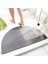 Altın ve Mavi 50X80 cm Moda Teknolojisi Kadife Banyo Paspası Yarı Dairesel Banyo Paspas Emici Çabuk Kuruyan Ayak Mat Duş Odası Kaymaz Zemin Mat (Yurt Dışından) 3