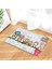 488G 450 mm x 750 mm Kaymaz Mat 45X75 cm Banyo Paspaslar 3D Baskı Sevimli Baykuş Banyo Paspas Tuvalet Halı Pazen Halı Duş Odası Halı Paspas (Yurt Dışından) 5