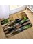 DD-1518L 40X60CM-15.7X23.6IN Zen Banyo Paspas Meditasyon Taş Yeşil Bambu Çiçek Manzara Kaymaz Halılar Mutfak Halı Paspas Giriş Banyo Yatak Odası Dekoru (Yurt Dışından) 1