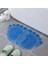 E 33X58CM Ayak Banyo Paspas Ayak Şekli Pvc Kaymaz Banyo Paspas Silikon Duş Banyo Paspas Ayak Fırçası Ölü Cilt Noktası Boncuk Pedi Banyo Aksesuarları (Yurt Dışından) 1