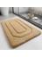 Bej Kalınlaşmış 60X90 cm Kalınlaşmış Banyo Paspas Halı Su Emici Kaymaz Bellek Köpük Banyo Paspas Halı Küvet Halıları Duş Odası Paspas Ayak Pedi (Yurt Dışından) 1