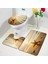 84025J-3PCS Set 45X75CM-17.7X29.5IN Plaj Denizyıldızı Banyo Paspas Seti Okyanus Kabuklu Denizyıldızı Deniz Dalgaları Doğa Manzarası Banyo Dekor Halı Kaymaz Kilim Tuvalet Kapağı Kapağı (Yurt Dışından) 5