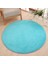 Renk 7 Çap Yaklaşık 80 cm 1 Adet Banyo Halısı Büyük Boy Yuvarlak Katı Mercan Polar Banyo Paspas Halısı 1 Adet Kaymaz Tuvalet Wc Mat Yumuşak Yatak Odası Halısı Tappeto Bagno (Yurt Dışından) 3