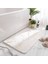 Mermer Krem Beyaz 50X80 cm Inyahome Banyo Paspasları Lüks Beyaz ve Altın Kaymaz ve Yumuşak Banyo Halısı Emici Banyo Halısı Dekor Mutfak Için Kapalı (Yurt Dışından) 1