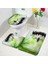 62691J-3PCS Set 45X75CM-17.7X29.5IN Mor Orkide Zen Banyo Paspasları Setleri Beyaz Mum Siyah Masaj Taşı Asya Spa Modern Kapı Kilim Ev Banyo Dekor Tuvalet Kapağı Mat (Yurt Dışından) 1