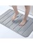 Gri 51X81 cm Kaymaz Banyo Paspas Halı Bellek Köpük Katı Duş Banyo Paspas Halı Ev Mutfak Pedi Tuvalet Banyo Kaymaz Zemin Ayak Paspasları (Yurt Dışından) 1