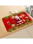 Stil 4 40CMX60CM Merry Christmas Banyo Banyo Paspas Noel Noel Baba Elk Dekor Duş Odası Kaymaz Zemin Mat Halı Kapı Mat Paspas Halı (Yurt Dışından) 5