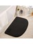 Koyu Siyah 45X70 cm Süper Emici Banyo Paspas Bellek Köpük Halı Kaymaz Banyo Halısı Yumuşak Küvet Yan Alan Halıları Duş Odası Paspas Tuvalet Ayak Pedi (Yurt Dışından) 1