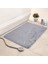 TJ005GRI 60X90 cm Banyo Paspas Modern Oturma Odası Paspaslar Alan Küçük Halı Yıkanabilir Yatak Odası Banyo Dikdörtgen Kaymaz Tuvalet Zemin Sahte Tavşan Paspaslar (Yurt Dışından) 1