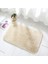 Bej 40X60 cm Tüylü Kalın Banyo Paspas Düz Renk Banyo Halıları Tuvalet Paspas Zemin Halıları Küvet Lavabo Yanında Mikrofiber Duş Odası Pedi (Yurt Dışından) 1