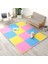 F 4 Adet Ev Kalınlaşmış Köpük Halı Çocuk Emekleme Oyun Paspaslar Tatami Dikiş Halı Eva Yatak Odası Başucu Bebek Anti-Şok Mat (Yurt Dışından) 3