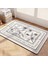 M 40 x 60 cm Emici Diyatomlu Toprak Banyo Paspasları Buket Desen Oval Hızlı Kuruyan Yıkanabilir Banyo Halıları Kauçuk Kaymaz Destekli Yarım Daire (Yurt Dışından) 4