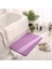 Mor 50X80 cm Tuvalet Zemin Mat Yumuşak Polar Mat Çizgili Kaymaz Banyo Paspas Oturma Odası Mikrofiber Halı Ev Küvet Kanepe Alfombra Banyo Alanı Halı (Yurt Dışından) 1