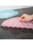 Pembe Dairesel Çap 31 Silikon Banyo Duş Geri Fırça Masaj Banyo Ayak Fırçası Ölü Cilt Anti Patinaj Ped Banyo Paspasları Banyo Paspas (Yurt Dışından) 2