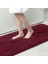 Mikro Haki 60X90 cm Inyahome Shaggy Kalın Banyo Paspasları Makine Yıkama Kuru Banyo Paspasları Banyo Için Peluş Emici Banyo Halıları ve Paspaslar Kaymaz (Yurt Dışından) 2