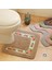 Oval Yeşil Yaklaşık 50X50 cm Pastoral U Şekilli Banyo Banyo Paspas Kaymaz Tuvalet Halıları Su Emme Zemin Mat Tuvalet El Lavabo Yıkanabilir Tuvalet Paspası (Yurt Dışından) 5