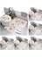 2209SJT-000154 75X44.45X37.41X38CM Kaymaz Banyo Paspas Banyo Küçük Halı Duş Mat Dekoratif Emici Ayak Mat Giriş Küvet Tuvalet Halısı Morandi Iskandinav Modern (Yurt Dışından) 3