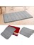 Gül Kırmızı 60X40 cm Su Emici Kaymaz Mat Ev Elastik Bellek Köpük Banyo Duş Mat Yumuşak Rahat Köpük Çabuk Kuruyan Banyo Halısı (Yurt Dışından) 3
