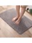 Katı Gri 60X90 cm Mikrofiber Banyo Paspas Süper Emici Banyo Halıları Kilim Küvet Zemin Mat Paspas Duş Odası Tuvalet Banyo Paspas 4 Boyutu (Yurt Dışından) 1