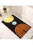 04 40X60CM Modern Soyut Sanat Mikrofiber Banyo Paspas Akın Banyo Halısı Dekoratif Halı Kaymaz Emici Duş Kapı Mat Ayak Pedi (Yurt Dışından) 1