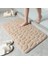 Haki 50 cm x 80 cm 2 Adet Arnavut Kaldırımı Kabartmalı Banyo Banyo Paspas Mercan Polar Kaymaz Halı Küvet Zemin Halı Duş Odası Paspas Bellek Köpük Ped (Yurt Dışından) 1