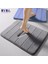 Gümüş Gri 60X40 cm Ev Mercan Polar Mat Banyo Su Emme Kaymaz Bellek Köpük Halı Emici Yıkanabilir Halı Tuvalet Zemin Banyo Paspası (Yurt Dışından) 2