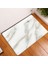 BJW-4060-211005 (5) 400MMX600MM Mermer Desen Mutfak Halısı Yatak Odası Giriş Paspas Oturma Odası Koridor Dekorasyon Halıları Ev Balkon Banyo Zemin Kaymaz Mat (Yurt Dışından) 1