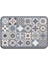 BJW-4060-211021(73) 500MMX800MM Gri Bohem Mandala Çiçek Halı Polyester Halı Kaymaz Zemin Mat Paspas Yatak Odası Mutfak Kapı Banyo Dekorasyonu Için (Yurt Dışından) 1