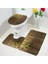 8224J-3PCS Set 60X40CM-23.6X15.7IN 3 Adet Set Çin Tarzı Kırmızı Erik Balık Bambu Baskı Banyo Paspas Yatak Odası Mutfak Kaymaz Halı Tuvalet Kapağı Halı Duş Odası Dekor (Yurt Dışından) 1