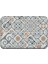 BJW-4060-211021(74) 500MMX800MM Gri Bohem Mandala Çiçek Halı Polyester Halı Kaymaz Zemin Mat Paspas Yatak Odası Mutfak Kapı Banyo Dekorasyonu (Yurt Dışından) 4