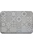 BJW-4060-211021(74) 500MMX800MM Gri Bohem Mandala Çiçek Halı Polyester Halı Kaymaz Zemin Mat Paspas Yatak Odası Mutfak Kapı Banyo Dekorasyonu (Yurt Dışından) 5