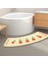 Renk 3 Yaklaşık 45X100 cm Sevimli Karikatür Baskı Desen Banyo Kaymaz Ayak Pedleri Sektör Şekli Uzun Peluş Tuvalet Odası Emici Zemin Mat Ev Dekorasyon (Yurt Dışından) 4