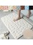 Kahve 1 Adet 40X60 cm Basit Momery Köpük Banyo Paspas 3D Arnavut Kaldırımı Desen Emici Banyo Halısı Tuvalet Koridor Kaymaz Paspas Zemin Halı Yıkanabilir (Yurt Dışından) 2