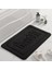 Banyo Siyah 50X80CM Inyahome Battaniyeler Banyo Paspasları Banyo Için Halılar Su Emici Zemin Kapalı Kapı Mat Açık Mutfak Halısı Duş Halısı Beyaz (Yurt Dışından) 1