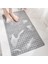 Kayısı Rengi 400 mm x 710 mm Kalınlık Pvc Banyo Kaymaz Mat Banyo Duş Mat Yer Minderi Küvet Mat Masaj Mat Vantuz, Drenaj Deliği (Yurt Dışından) 2