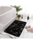 Mermer Pembe 80X120 cm Inyahome Mermer Banyo Halıları Kaymaz Siyah Altın Banyo Paspasları Banyo Için Ultra Yumuşak Yıkanabilir Banyo Paspasları Paspaslar Halı (Yurt Dışından) 2