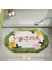 011 400MMX600MM Pastoral Stil Banyo Paspas Çok Boyutlu Banyo Mutfak Halı Seti Kaymaz Paspas Duş Odası Tuvalet Halıları Zemin Alanı Dekor Pedi (Yurt Dışından) 3