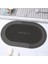 Oval Siyah 40X60 cm Diatom Çamur Kaymaz Mat Banyo Banyo Halısı Süper Emici Ön Kapı Mat Banyo Malzemeleri Diatom Çamur Zemin Üzerinde Banyo Paspası (Yurt Dışından) 1