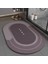 Oval Siyah 40X60 cm Diatom Çamur Kaymaz Mat Banyo Banyo Halısı Süper Emici Ön Kapı Mat Banyo Malzemeleri Diatom Çamur Zemin Üzerinde Banyo Paspası (Yurt Dışından) 3