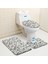13 Kaymaz Banyo Paspasları Banyo Halısı Banyo 3D Taş Baskı Kaymaz Banyo Halısı Paspas Tuvalet Halısı Banyo Ürünleri (Yurt Dışından) 2