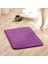 Mor 40-60 cm Ev Banyo Paspas Kaymaz Banyo Halısı Yumuşak Mercan Polar Hafızalı Köpük Halı Mat Mutfak Tuvalet Zemin Dekor Yıkanabilir 8 Renk (Yurt Dışından) 1