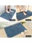 Koyu Gri 40X120 cm Büyük Boy Şönil Banyo Paspas Banyo Halısı Küvet Yatak Yan Ayak Pedi Tuvalet Zemin Halıları Mutfak Paspas Kaymaz Düz Renk (Yurt Dışından) 4