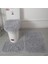 Açık Gri 1pc 45X50CM 1-3pcs Peluş Banyo Banyo Paspas Seti Kaymaz Tuvalet Halıları ve Tuvalet Kapağı Kapağı Banyo Için Yumuşak Tüylü Duş Halısı Paspaslar (Yurt Dışından) 1