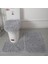 Açık Gri 1pc 45X50CM 1-3pcs Peluş Banyo Banyo Paspas Seti Kaymaz Tuvalet Halıları ve Tuvalet Kapağı Kapağı Banyo Için Yumuşak Tüylü Duş Halısı Paspaslar (Yurt Dışından) 3