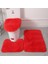Açık Gri 1pc 45X50CM 1-3pcs Peluş Banyo Banyo Paspas Seti Kaymaz Tuvalet Halıları ve Tuvalet Kapağı Kapağı Banyo Için Yumuşak Tüylü Duş Halısı Paspaslar (Yurt Dışından) 5